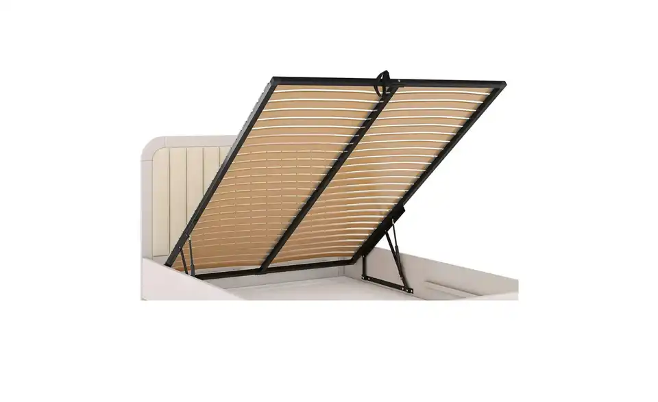 Massivholzbett Modena, Detailansicht