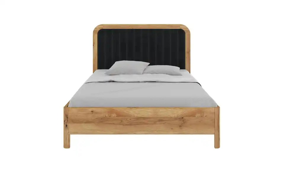 Massivholzbett Modena, Frontansicht