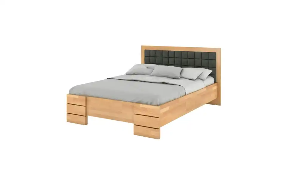 Massivholzbett Gotland Buche, Perspektive