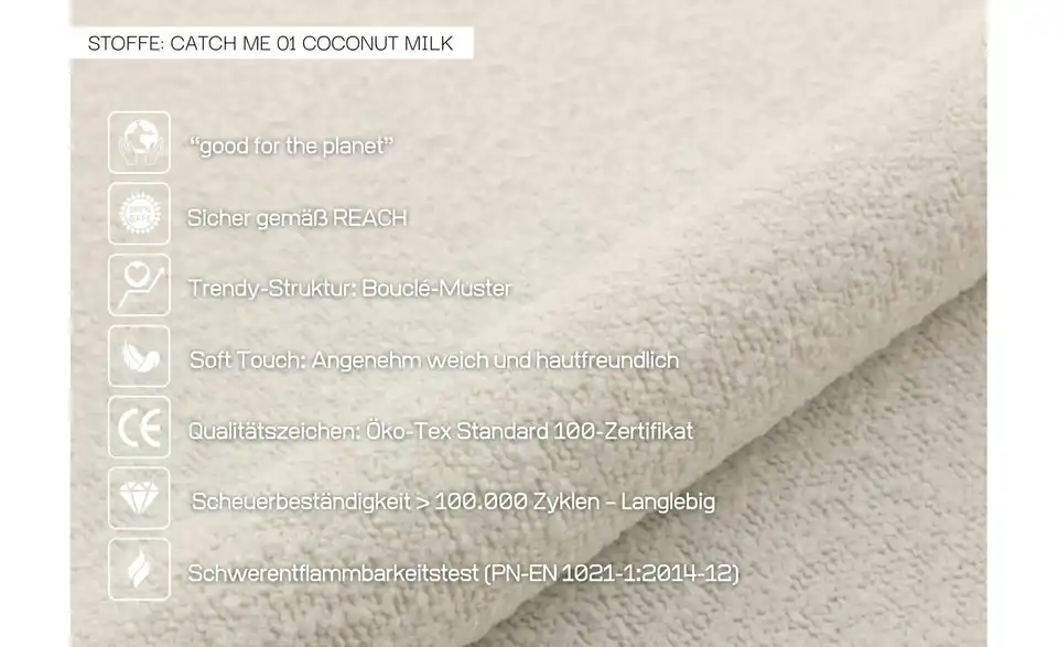 Massivholzbett Nussbaum120x200, Stoffstruktur