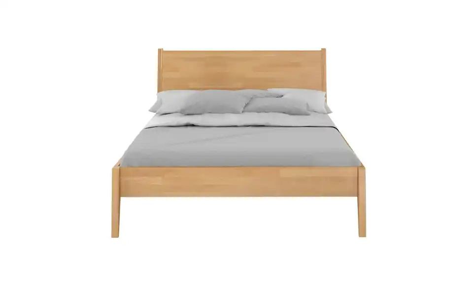 Massivholzbett Radom Buche, Frontansicht