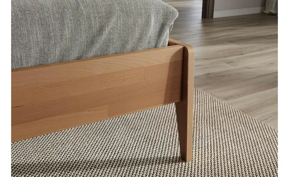 Massivholzbett Radom Buche, Detailansicht