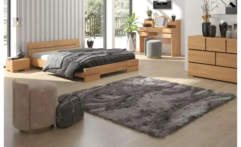 Massivholzbett Sandema Buche, in Wohnsituation