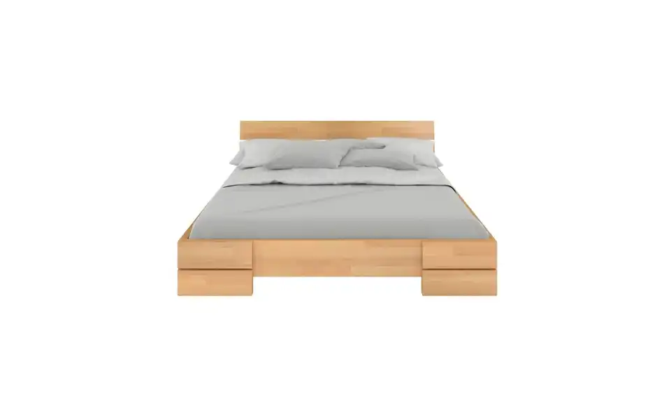 Massivholzbett Sandema Buche, Frontansicht