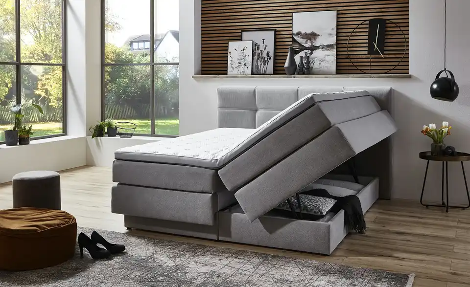 Boxspringbett Chicago, in Wohnsituation