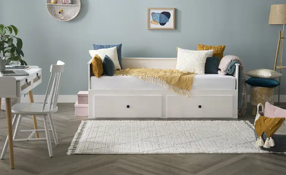 Tagesbett mit Ausziehfunktion Merton, in Wohnsituation