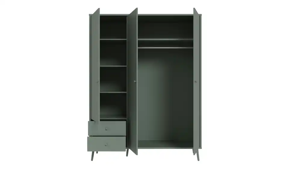 Kleiderschrank Hemsby, geöffnet