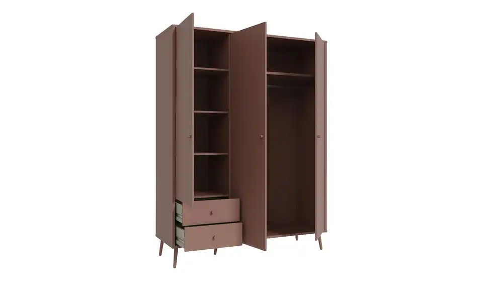 Kleiderschrank Hemsby, geöffnet