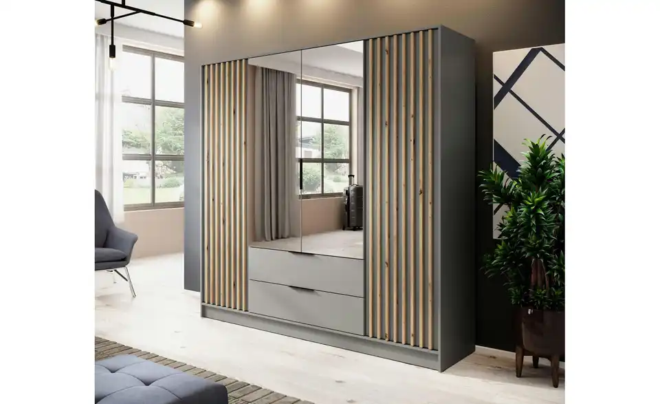 Drehtürenschrank Nelly, in Wohnsituation