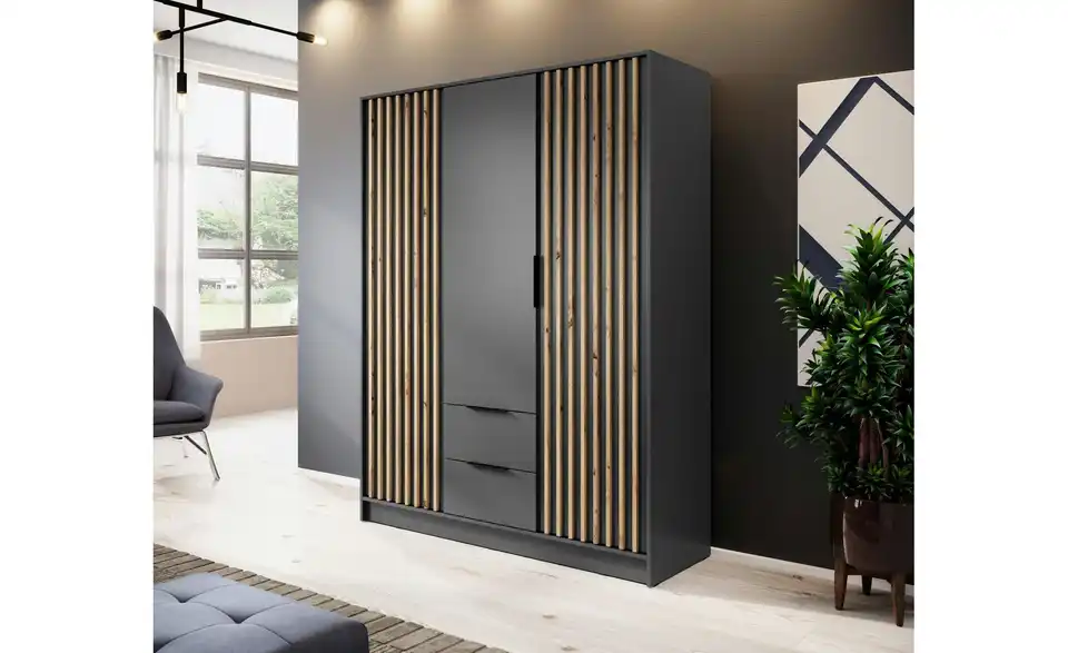 Drehtürenschrank Nelly, in Wohnsituation