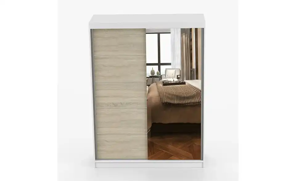 Schwebetürenschrank Vista 2-türig, Detailansicht