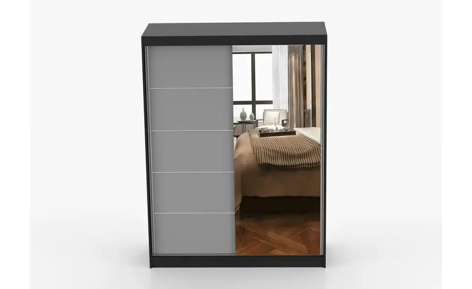 Schwebetürenschrank Vista 2-türig, Detailansicht