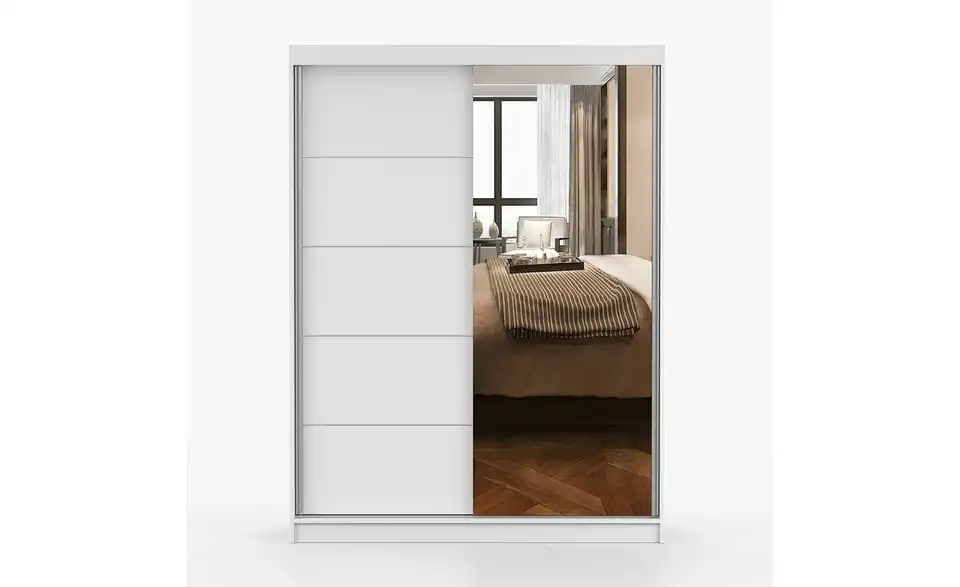 Schwebetürenschrank Vista 2-türig, Frontansicht