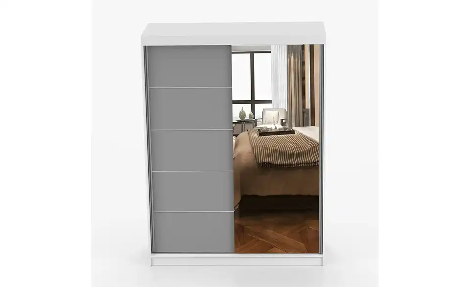 Schwebetürenschrank Vista 2-türig, Detailansicht