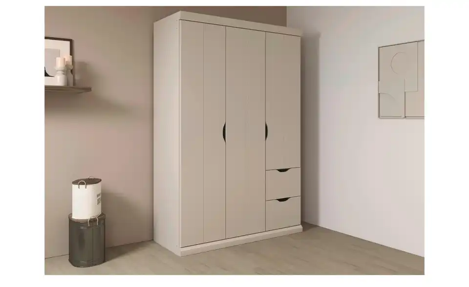 Kleiderschrank Frieda mit Schubladen, in Wohnsituation