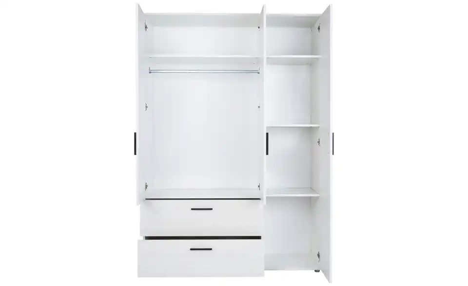 Kleiderschrank Mathea, geöffnet