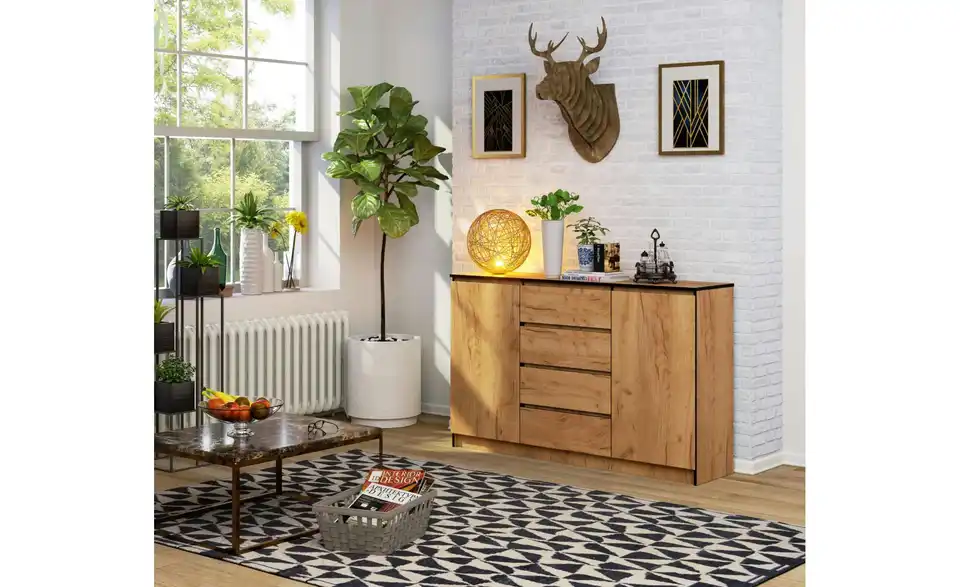 Highboard Kilian 160 cm breit, in Wohnsituation