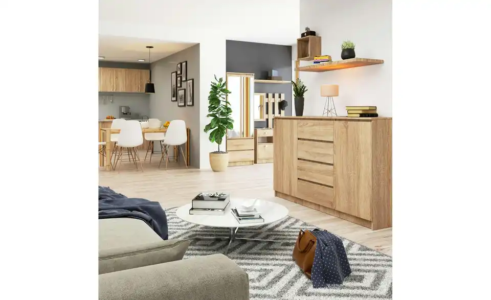 Highboard Kilian 160 cm breit, in Wohnsituation