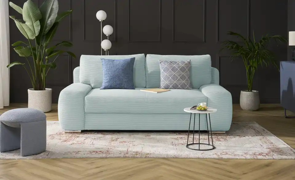 bobb Schlafsofa mit Boxspringpolsterung Viannie de Luxe, Frontansicht