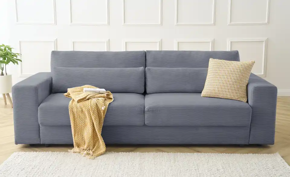 Big Sofa mit Schlaffunktion Branna, Frontansicht