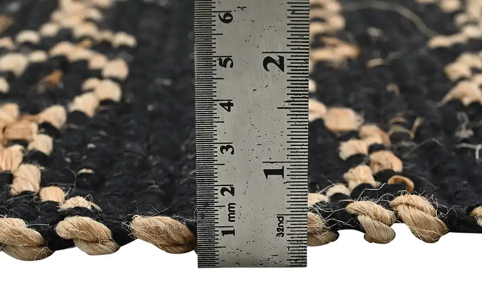 como Handweb-Teppich Delhi, Detailansicht