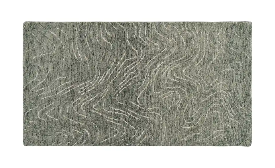 como Handtuft-Teppich Purnia, Frontansicht