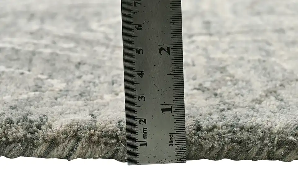 como Handtuft-Teppich Purnia, Detailansicht