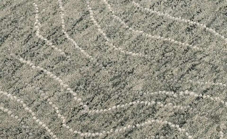 como Handtuft-Teppich Purnia, Detailansicht