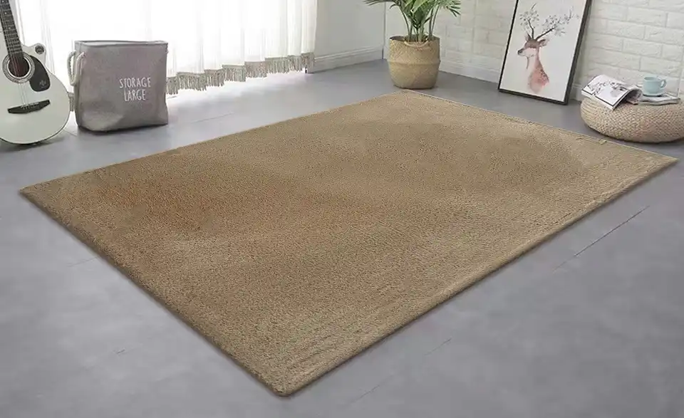 como Hochflorteppich Bunny, in Wohnsituation