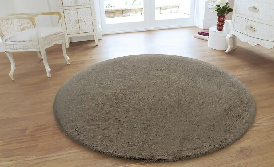 como Hochflorteppich Bunny, in Wohnsituation