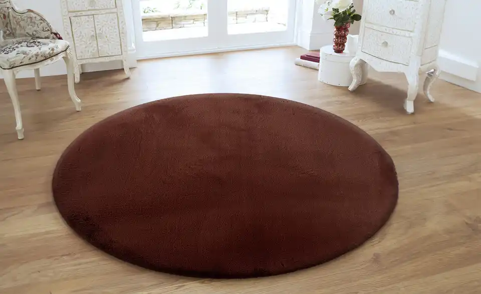 como Hochflorteppich Bunny, in Wohnsituation