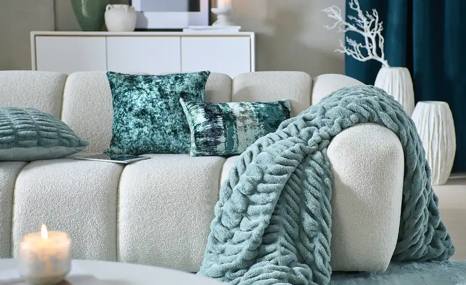 como Kissen Winter, in Wohnsituation