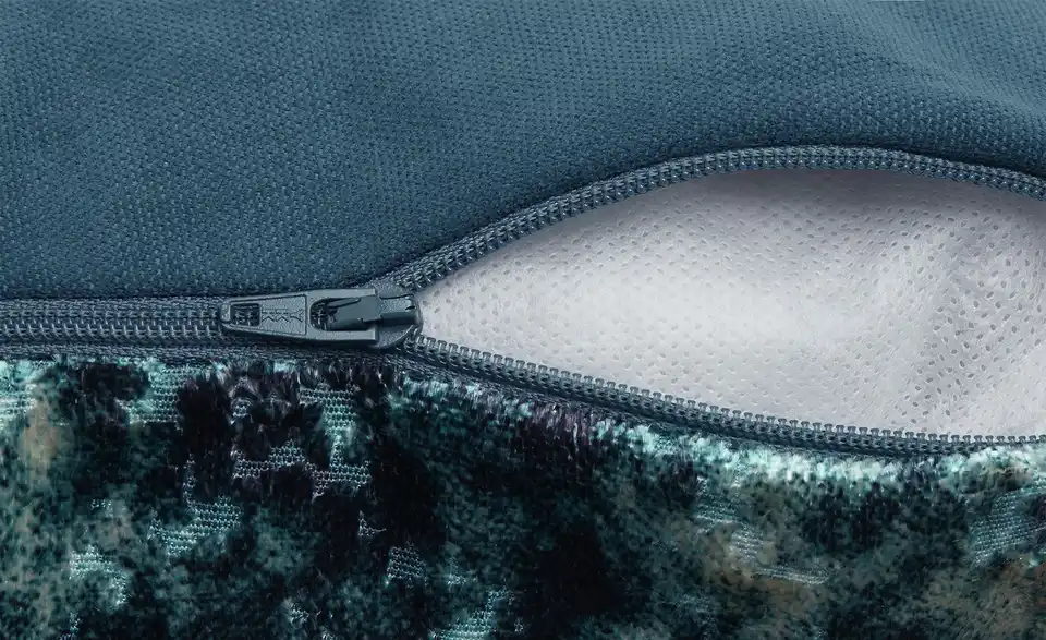 como Kissen Winter, Detailansicht