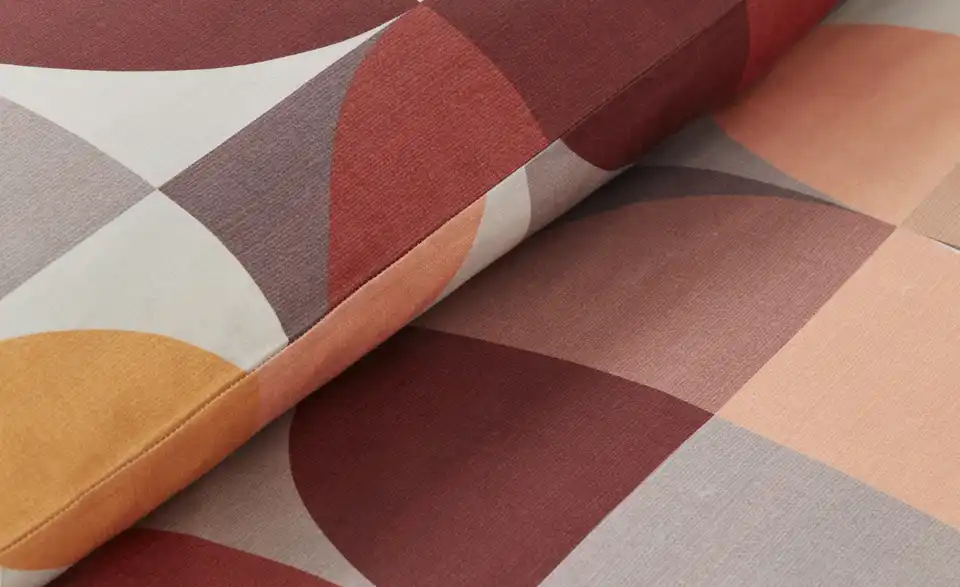 Satin Bettwäsche Retro Disco, Detailansicht