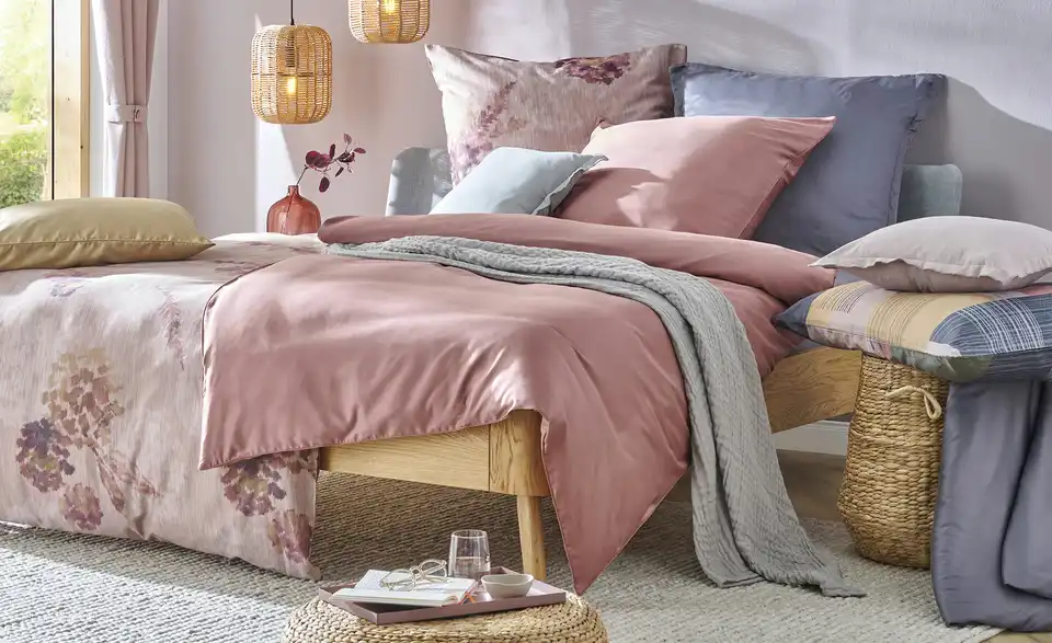 Como Green Lyocell Bettwäsche, in Wohnsituation