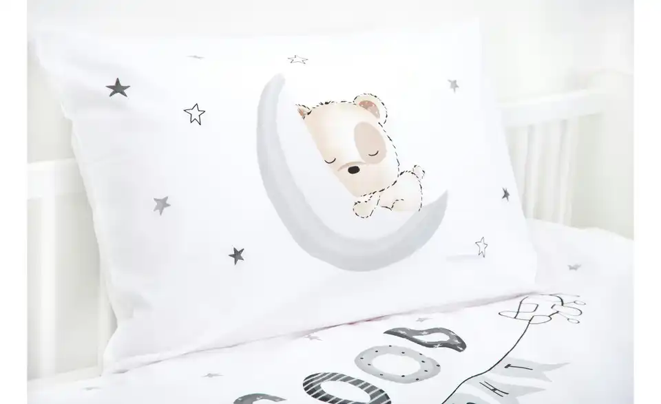 Herding Bettwäsche-Set Sleep little Bear, Detailansicht