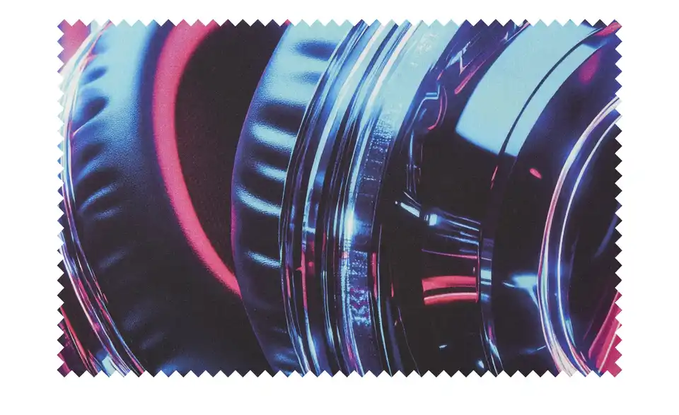 como Mako-Satin Wende-Bettwäsche Gamer, Stoffstruktur