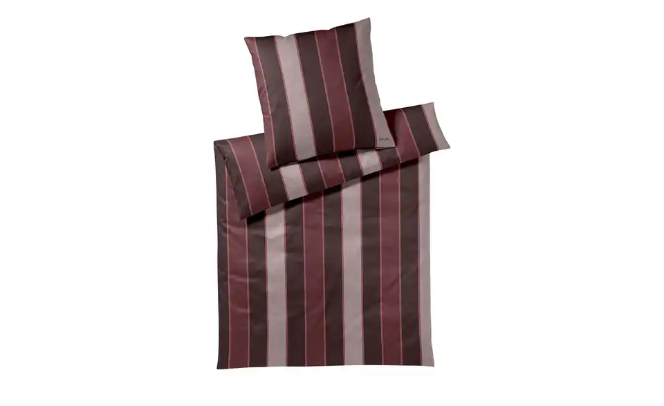 JOOP! Mako-Satin Bettwäsche Stripes, Frontansicht
