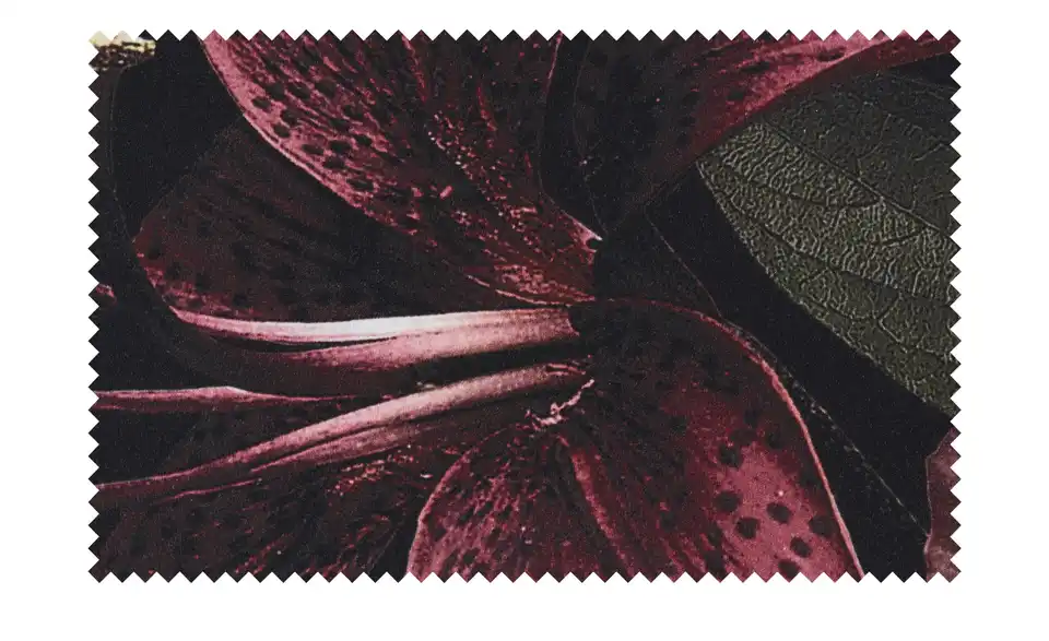 indigo Mako-Satin Wende-Bettwäsche, Stoffstruktur