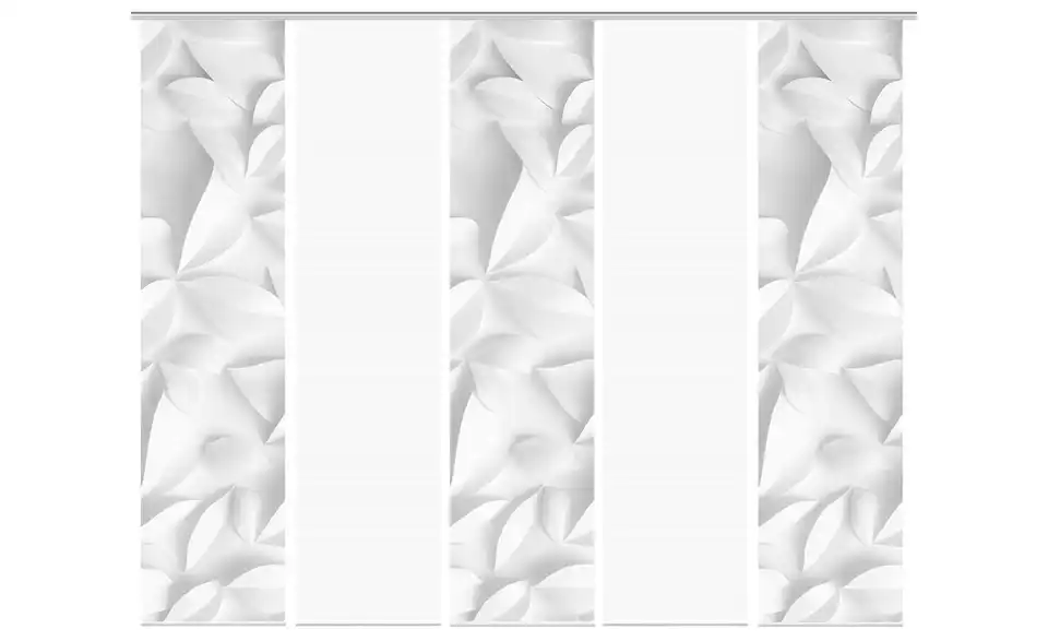 VISION S Schiebevorhang, Frontansicht