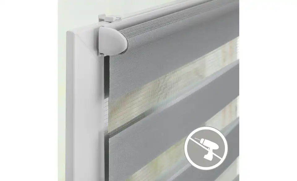 Lichtblick Duo-Rollo Klemmfix, Detailansicht