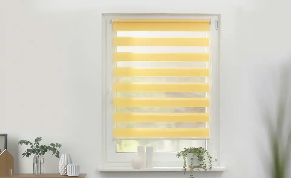 Lichtblick Duo-Rollo Klemmfix, in Wohnsituation