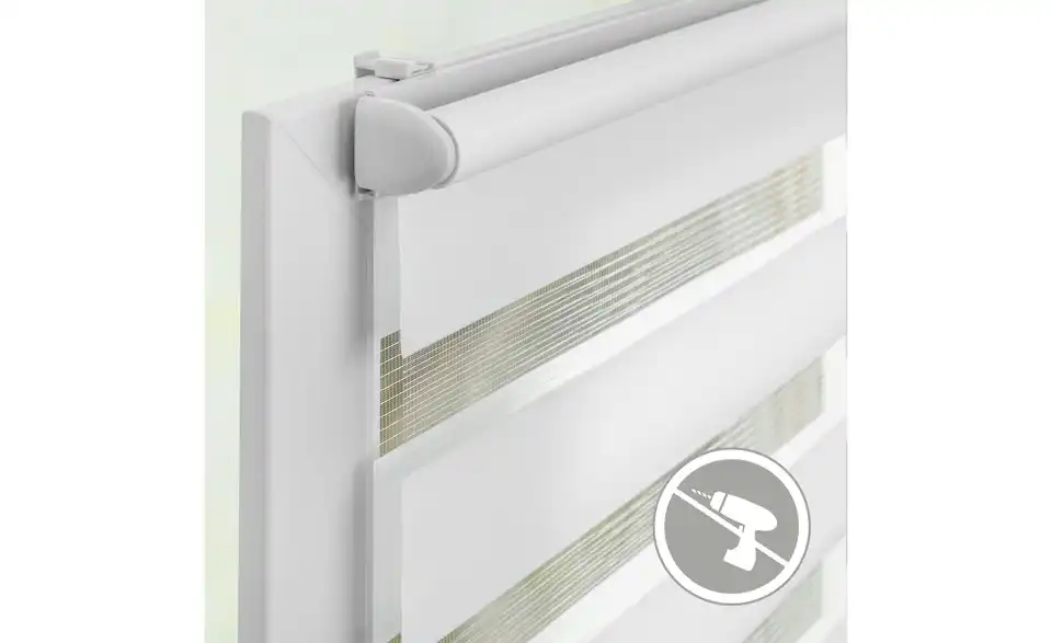 Lichtblick Duo-Rollo Klemmfix, Detailansicht