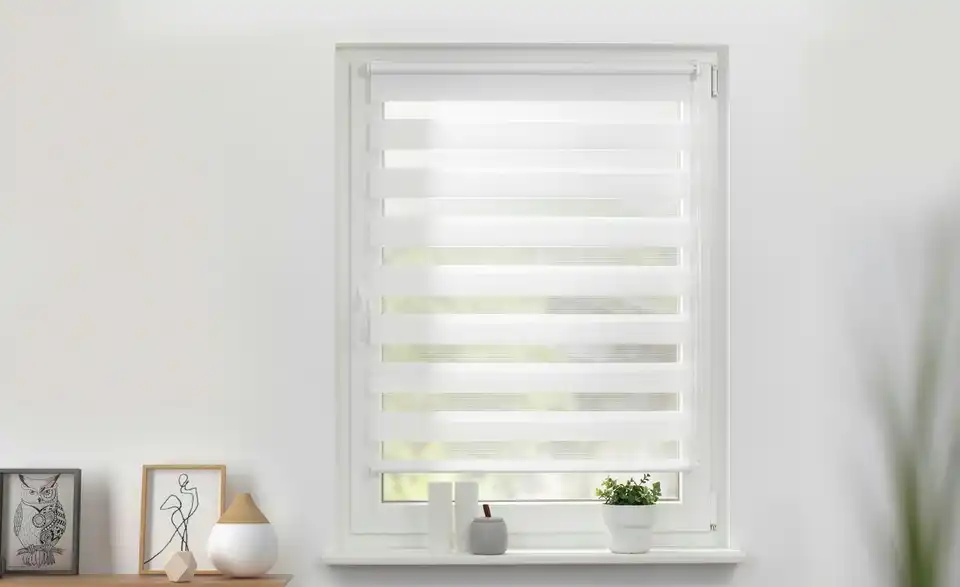 Lichtblick Duo-Rollo Klemmfix, in Wohnsituation