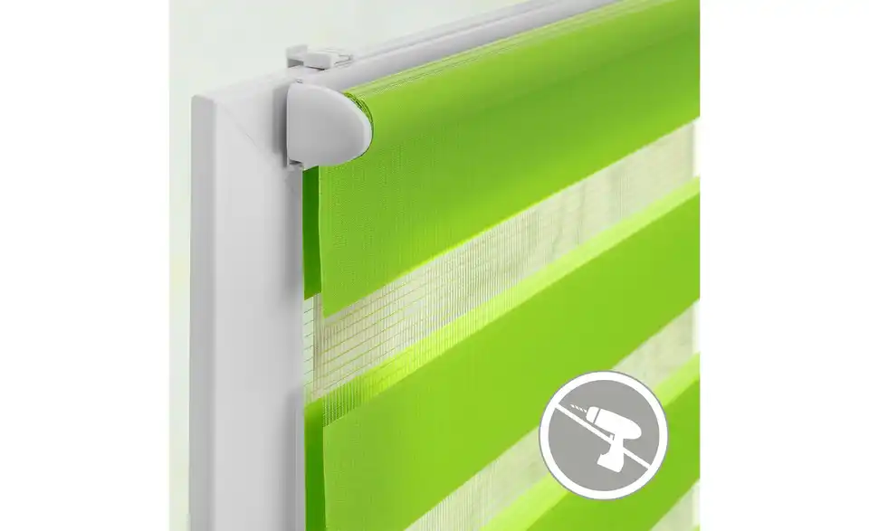 Lichtblick Duo-Rollo Klemmfix, Detailansicht