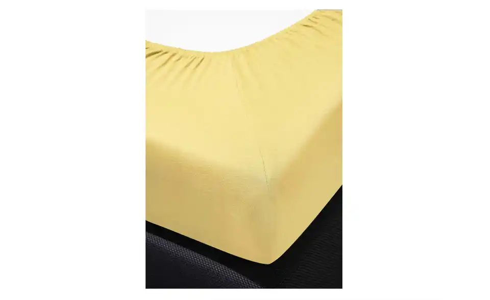 Bierbaum Jersey Spannbetttuch, Detailansicht