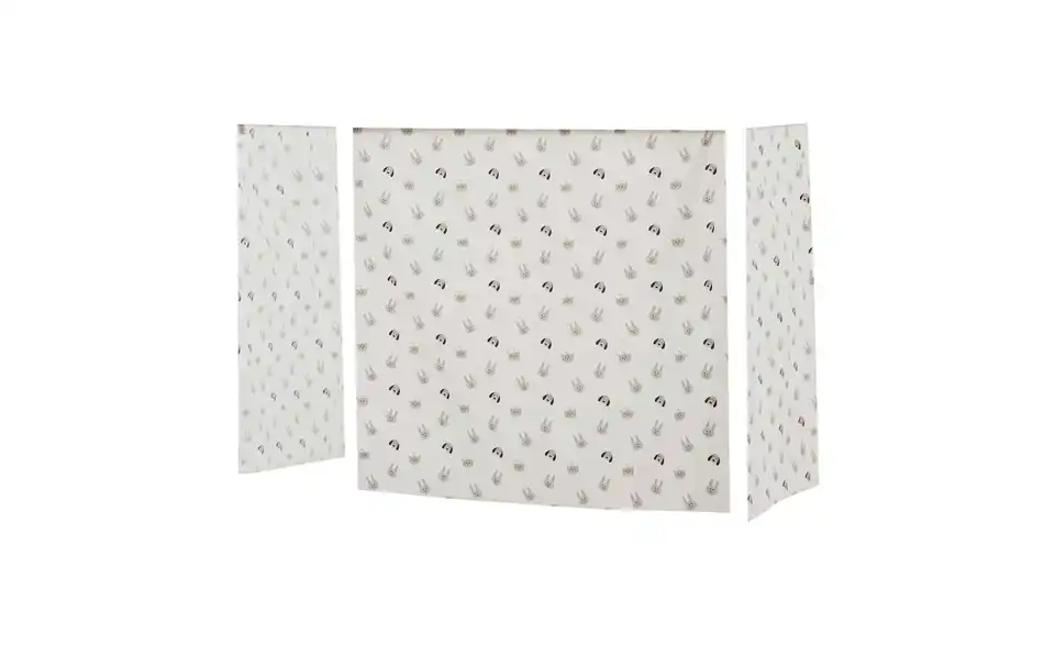 Hoppekids Vorhang Mittelhochbett 70x160 Pets, Frontansicht