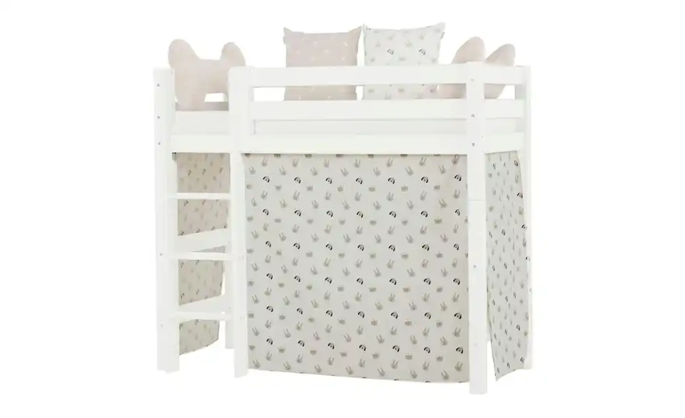 Hoppekids Vorhang Mittelhochbett 70x160 Pets, in Wohnsituation