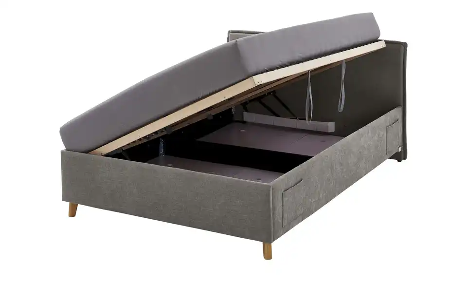 Polsterbett Fun mit trendiger Kederumrahmung, Funktionsansicht