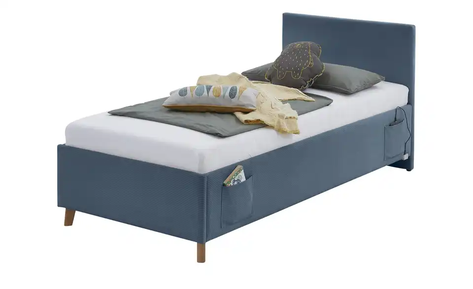 Polsterbett Cool in Cord, Perspektive